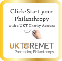 UKToremet advert promoting philanthropy